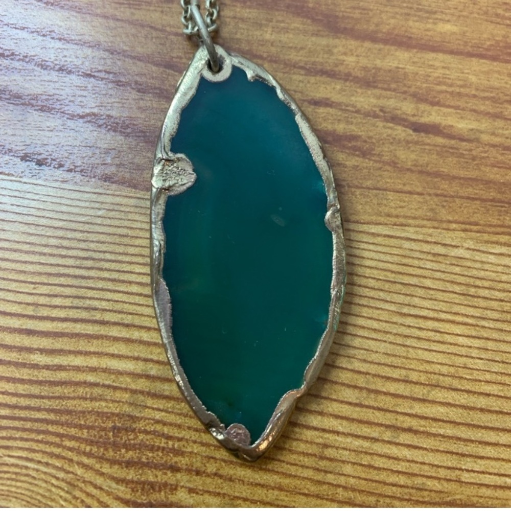 Vintage Agate necklace - Picture 2 of 3
